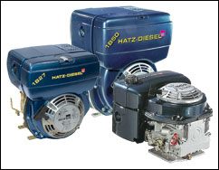 Moteurs Diesel verticales ou horizontales Hatz 1B